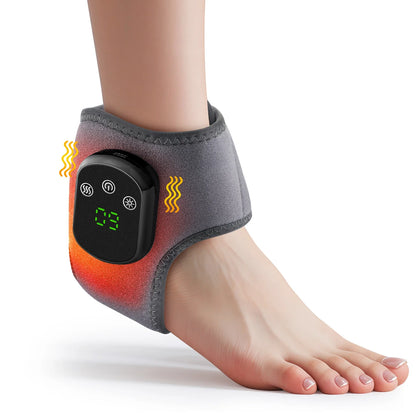 NNEOBA Electric Ankle Massager Brace Black-1