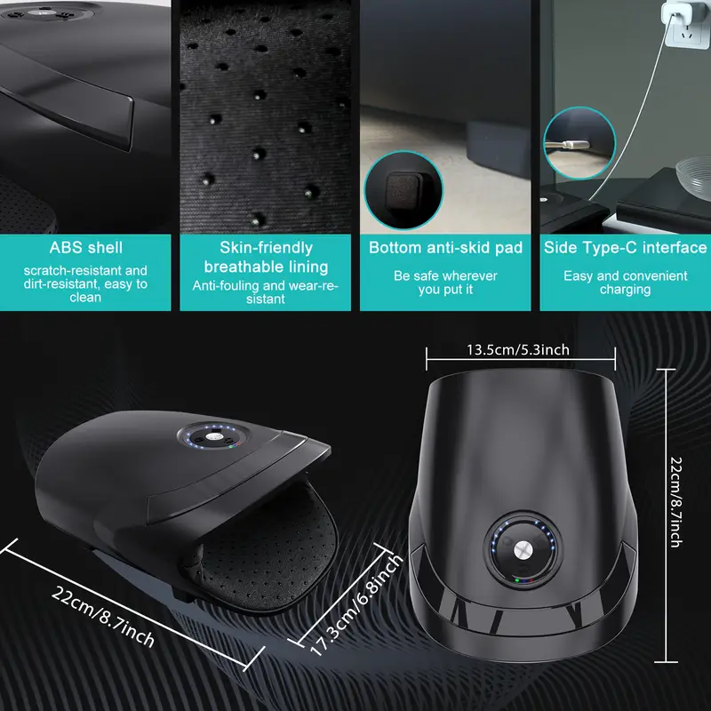 Wireless Electric Hand Massager with Compression